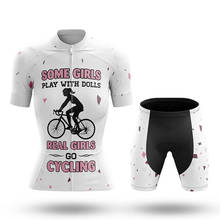 Uniforme de carreras de equipo profesional para mujer, conjunto divertido de Jersey de ciclismo, pantalones de manga corta para montar en bicicleta de montaña, ropa deportiva, Skinsuit 2024 - compra barato