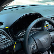 Lapetus Dash Frame Instrument Gauge Molding Center Console Cover Trim For Honda Vezel HR-V 2014 - 2019 Accessories Interior ABS 2024 - buy cheap