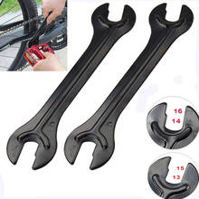 2Pcs Steel Bike Wheel Hub Wrench Head Open End Axle Hub Cone Wrench Durable Spanner Bicycle Repair Tool Accesories 2024 - buy cheap