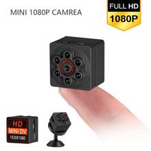 Mini videocámara deportiva de 360 grados, cámara HD 1080P, Micro DVR, visión nocturna infrarroja, cámara de detección de movimiento PK SQ11 SQ13 SQ16 2024 - compra barato