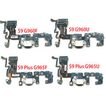 10 шт. для Samsung S8 S9 Plus G950F G960F S10 Lite S20 Plus Ultra S20 Fe оригинальный USB-разъем для зарядного порта гибкий кабель 2024 - купить недорого