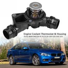Двигатель охлаждающей жидкости термостат Корпус в сборе 11531437040 для BMW E46 E39 X5 X3 Z3 Z4 330i 525i 2024 - купить недорого