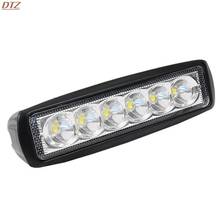 Brand New Driving Offroad Fog Lights Led Bar Work Car Light 18W 12V Universal 4WD Beams Work Spotlight Flood Lamp 6*1.9*1inch 2024 - buy cheap