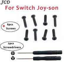 JCD-Juego de tornillos para Nintendo Switch, pieza de reparación de destornilladores triangulares, Cruz, Joy-Con, NS, 8 unids/set 2024 - compra barato