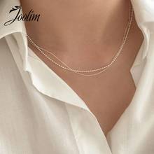 Joolim Small Gold Bead Choker Necklace Trendy Necklace For Women Daily Jewelry Wholesale 2024 - buy cheap