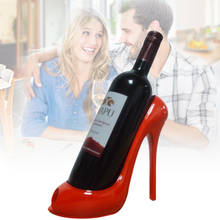 Высокий каблук Винная стойка держатель бутылки обуви домашний стол Кухня Декор подарки E2S 2024 - купить недорого