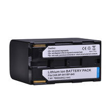 Batería de 7800mAh BP-941 BP941 BP945 para Canon A1S, XH, G1, G1S, XL, H1, H1A, XL, H1S, XL1, XL1S, XL2,GL1, GL2, XH A1 2024 - compra barato