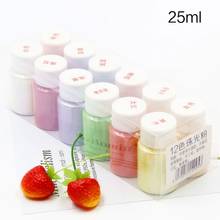 12 Pcs/set DIY Crafts Jewelry 12-color Pearl Powder Pigment Crystal Epoxy Filler Material Slime Mud Colorant  2024 - buy cheap