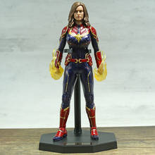 Império marvel avengers final capitão marvel carol danvers 1/6th escala collectible figura modelo de brinquedo 2024 - compre barato