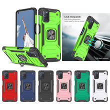 For OPPO A52 A72 A92 Case Hard PC With Stand Armor Shockproof protective back cover case for OPPO A5 A9 A31 2020 A3S A5S A73 A15 2024 - buy cheap