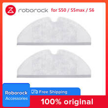 2pcs Roborock S50 S5Max S6 Mop Cloths for Roborock Vacuum Cleaner Spare Part Dry Wet Mop Cleaning Pad mopping cloth Replacement 2024 - купить недорого