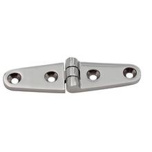 316 Stainless Steel Strap Door Hinges With 4 Holes 100mm Mainr Sailboat Yacht Accessories Hardware Strap Hinge 2024 - buy cheap