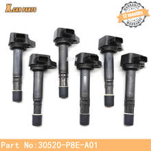 6pcs/lot Ignition Coil 30520-RCA-A02 30520-P8E-A01 For Honda Accord Odyssey Acura CL TL 30520RCAA02 30520P8EA01 2024 - buy cheap