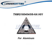 TNMG160404 TNMG160408-HA H01 * 10 шт поворотные вставки. Режущие наконечники для Φ WTJNR/MTJNR/MTENN/MTQNR, для алюминия и меди 2024 - купить недорого