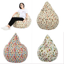 2 in 1 Stuffed Animal Storage Bean Bag Chair Cover - LARGE Children Plush Toy Organizer for Kids Boys Girls 2024 - buy cheap