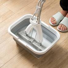 Novo grande dobrável mop balde do banheiro com alça recipiente de água portátil pé balde banho pesca ao ar livre balde lavagem 2024 - compre barato