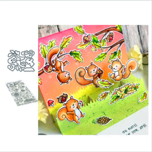 squirrel Metal Cutting Dies and Stamp stencils for DIY scrapbooking die cuts paper craft dies for card making 2020 NEW DIE 2024 - buy cheap