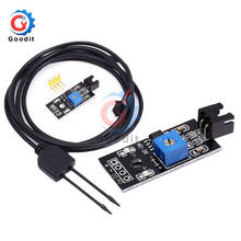 Sensor de humedad del suelo, Electrónica inteligente, higrómetro de humedad del suelo, módulo de Sensor de humedad para placa de desarrollo arduino 2024 - compra barato