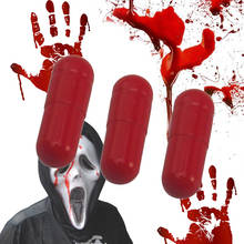 1/3 Set Pop Vampire Artificial Fake Edible Blood Plasma Halloween Party Cosplay Joke Capsules DIY Decorations Party Supplies 2024 - buy cheap