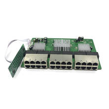 OEM New model 24 Port Gigabit Switch module Desktop RJ45 Ethernet Switch 10/100/1000mbps Lan Hub switch 24 portas motherboard 2024 - buy cheap