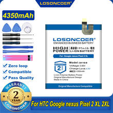 LOSONCOER-Batería de G011B-B Original, 100% mAh, G011B B, G011BB, para HTC Google Nexus Pixel 2 XL, 2XL, G011B Pixel XL2, G011C, 4350 2024 - compra barato