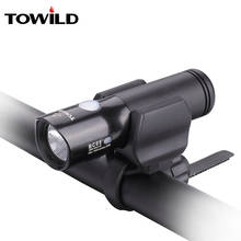 Towild-farol de bicicleta bc05 cree refletor com led de 1100 lúmens, luz frontal para áreas externas, à prova d'água 2024 - compre barato