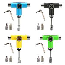 2021 New Skateboard Tool Roller Skate Scooter T-Wrench L-type Head Spanner Screwdriver 2024 - buy cheap