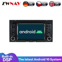 Android 10  PX6 4+64G With DSP Carplay IPS Screen For VW TOUAREG 8 2004-2010  BIG SCREEN Automatic AC Radio Stereo GPS Navi Mul 2024 - buy cheap