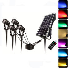Luxuloy-holofote led solar de alta potência, refletor de luz led com 2 leds para área externa, jardim, casa, gramado, ip65 2024 - compre barato