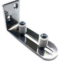 Floor Guide for Bottom Of Sliding Barn Doors Adjustable Wall Mount Stay Roller Guide Ball Bearings 2024 - buy cheap