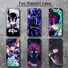 cool Anime Mob Psycho 100 Phone Case for Xiaomi mi 6 6plus 6X 8 9SE 10 Pro mix 2 3 2s MAX2 note 10 lite Pocophone F1 2024 - buy cheap
