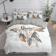 Fashion Elegant Bohemian Duvet Cover Dream Catcher Bedding Set Luxury Ethnic Quilt Cover Colorful Comforter Custom Bed Cover 2024 - buy cheap