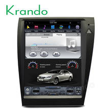 Krando Android 9.0 RAM 12.1" Tesla Style Vertical Screen Car Radio Audio for Lexus ES240 ES250 ES300 ES350 2005-2011 Multimedia 2024 - buy cheap