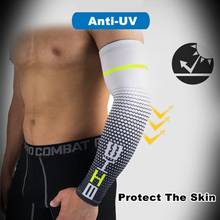 New Sports Anti-UV Cycling Sleeves Running Climbing Compression Arm Sleeves Outdoor Arm Warmers Elbow Protector L587 2024 - buy cheap