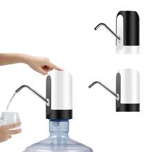 Bomba de botella de agua para el hogar, dispositivo eléctrico con carga USB, dispensador portátil automático de bebidas 2024 - compra barato