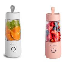 Mini exprimidor de frutas eléctrico portátil, máquina licuadora recargable, botella deportiva, taza de zumo, 350Ml 2024 - compra barato