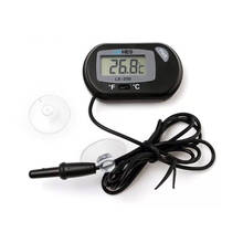 Цифровой термометр для аквариума с ЖК-дисплеем, датчик контроля температуры, проводной термометр для аквариума 2024 - купить недорого