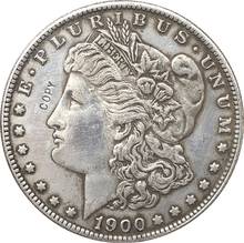 1900 сша Морган долларовые монеты КОПИЯ 2024 - купить недорого