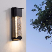 Outdoor Waterproof Wall Lamp Induction Crystal Modern Minimalist Balcony Corridor Aisle Courtyard 2024 - buy cheap