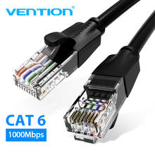 Ethernet-кабель Vention Cat6 rj45, Lan-кабель CAT 6, сетевой Соединительный кабель для ноутбука, роутера, ПК, 0,5 м, 1 м, 2 м, 3 м, 5 м, RJ45 Ethernet-кабель 2024 - купить недорого