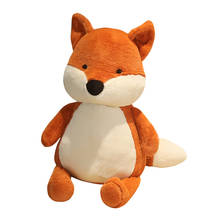 High Quality 50cm Lovely orange Fox Animal Stuffed&plush Soft pillow Doll Kid Toy Xmas Gift For Children 2024 - buy cheap