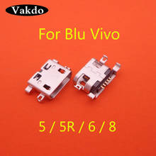 2pcs For Blu Vivo 5 5R 6 8 Micro USB connector Charging port 5p jack socket power plug dock Replacement repair parts 2024 - buy cheap
