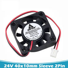 1pcs Gdstime DC 2Pin 24V 4cm 4010S 40mm x 10mm Computer Brushless Cooler Cooling Fan 2024 - buy cheap