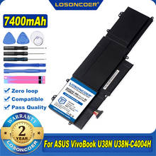 100% Original LOSONCOER 7400mAh C23-UX32 Laptop Battery For ASUS VivoBook U38N U38N-C4004H ZenBook UX32 UX32A UX32VD UX32LA 2024 - buy cheap