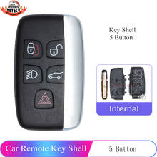 KEYECU Smart Remote Car Key Shell Case 5 Button for Land Rover LR2 LR4 Range Rover Sport Evoque 2012 2013 2014 2015 2016 2017 2024 - buy cheap