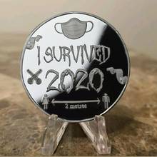 Medalha de valor central de liga de zinco 2020, conjunto de moedas comemorativo, colecionadores de moedas, presente, moedas colecionáveis 2024 - compre barato