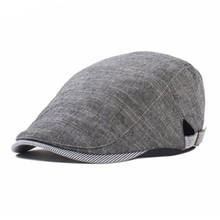 VORON 100%Cotton Gorras Male Beret Vintage Flat Cap Boinas Berets 2017 New Fashion Headwear Men's Hats Casquette Casual Caps 2024 - buy cheap