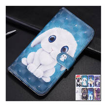 Cute Rabbit Wallet Case For Samsung Galaxy S21 Ultra A52 A42 A32 A12 A72 A51 A71 A30 A20 A70 A40 A50 Stand Cover 2024 - купить недорого