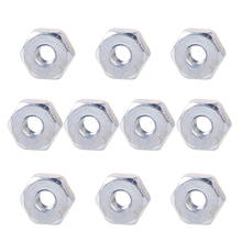 LETAOSK High quality 10Pcs M8 Guide Bar Nut fit for Stihl MS 180 250 381 361 440 660 Chainsaw 2024 - buy cheap