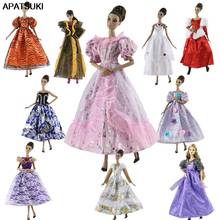 Mix Style Fashion Evening Party Dresses For Barbie Doll Outfits for 1/6 BJD Doll Clothes Clothing for 1:6 BJD Doll Accessories 2024 - buy cheap
